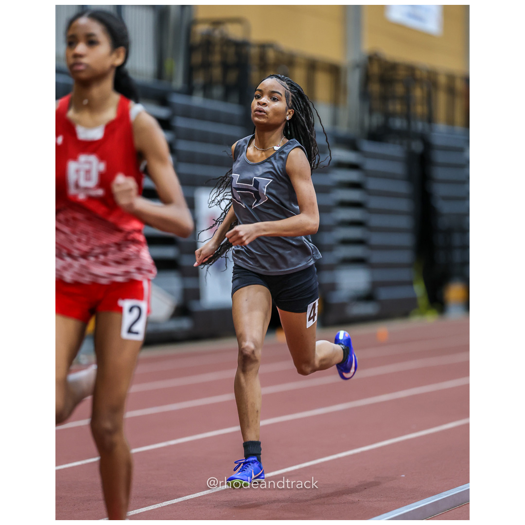 Girls 400m Scholastic - East Coast Invitational - Indoor Track and Field - Providence Career Technical Academy - Providence RI - January 18, 2025 title=