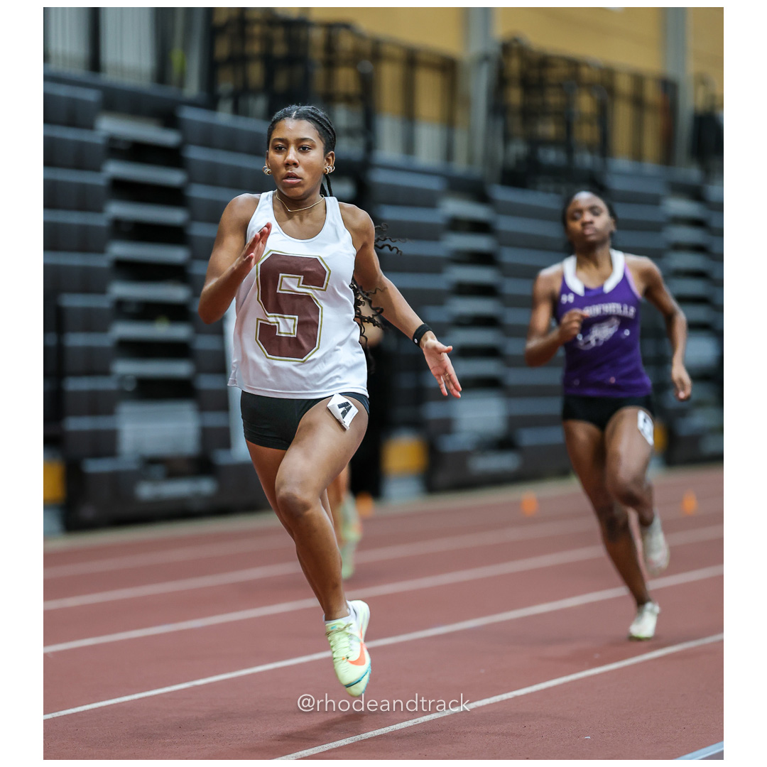 Girls 400m Scholastic - East Coast Invitational - Indoor Track and Field - Providence Career Technical Academy - Providence RI - January 18, 2025 title=