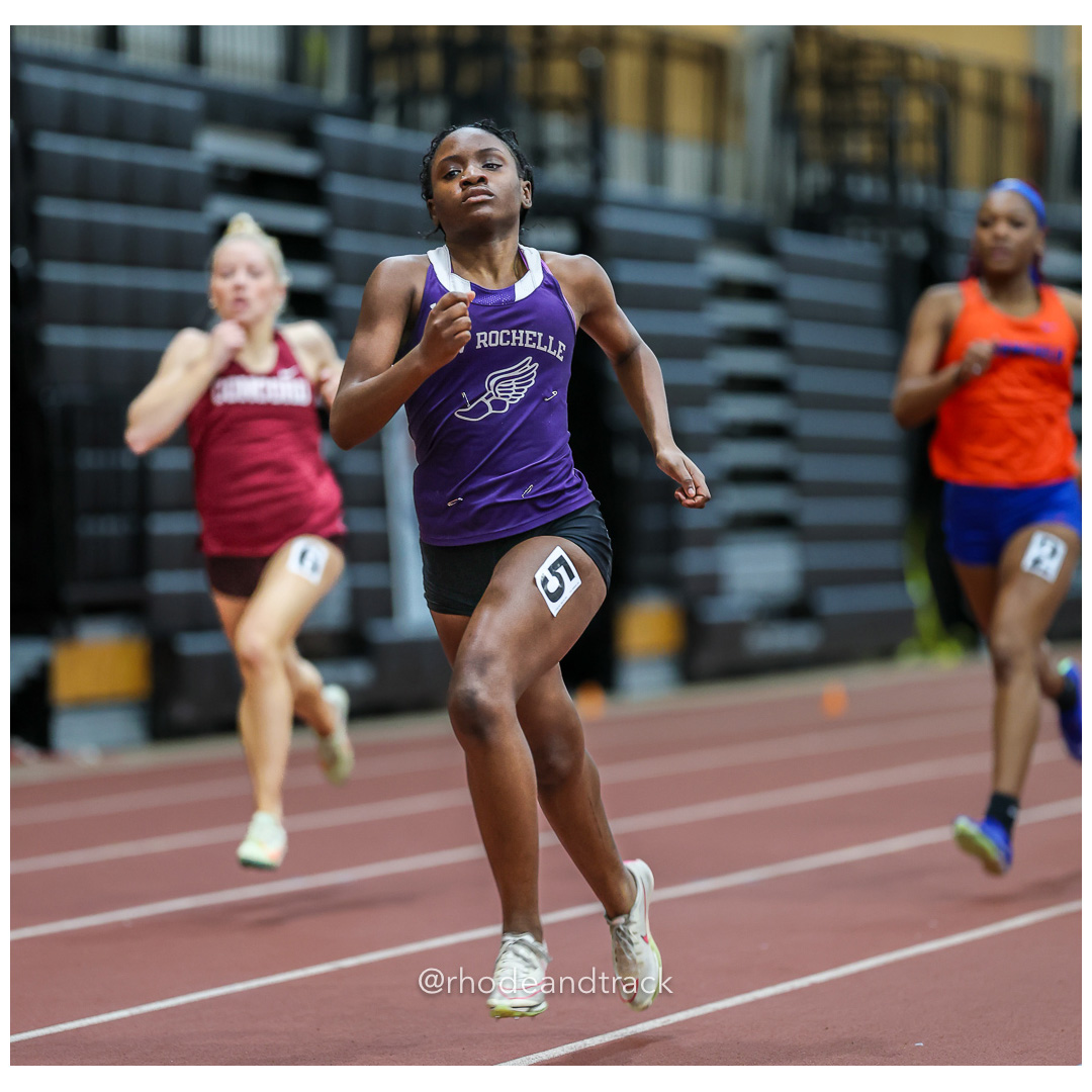 Girls 400m Scholastic - East Coast Invitational - Indoor Track and Field - Providence Career Technical Academy - Providence RI - January 18, 2025 title=