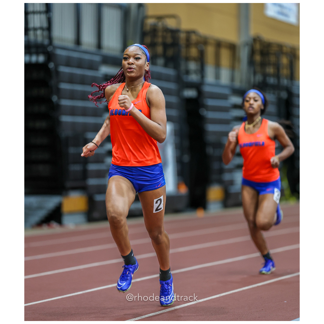 Girls 400m Scholastic - East Coast Invitational - Indoor Track and Field - Providence Career Technical Academy - Providence RI - January 18, 2025 title=