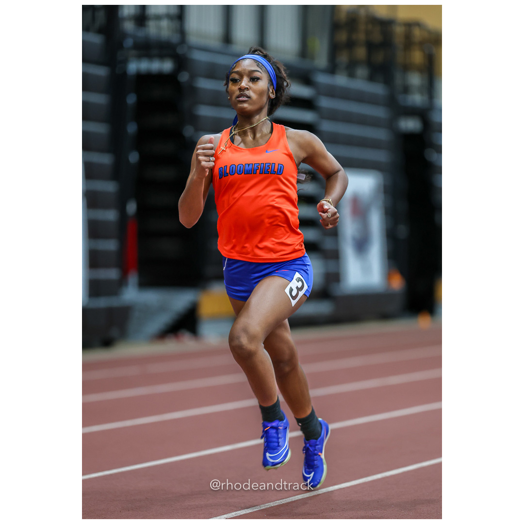 Girls 400m Scholastic - East Coast Invitational - Indoor Track and Field - Providence Career Technical Academy - Providence RI - January 18, 2025 title=