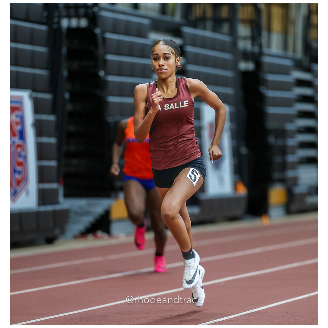Girls 400m Scholastic - East Coast Invitational - Indoor Track and Field - Providence Career Technical Academy - Providence RI - January 18, 2025 title=