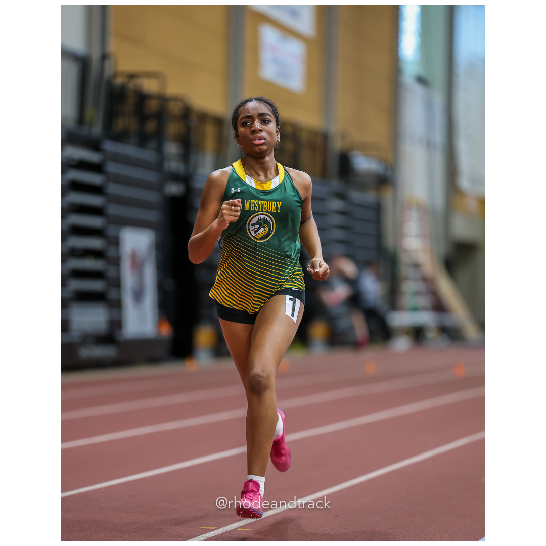 Girls 400m Scholastic - East Coast Invitational - Indoor Track and Field - Providence Career Technical Academy - Providence RI - January 18, 2025 title=