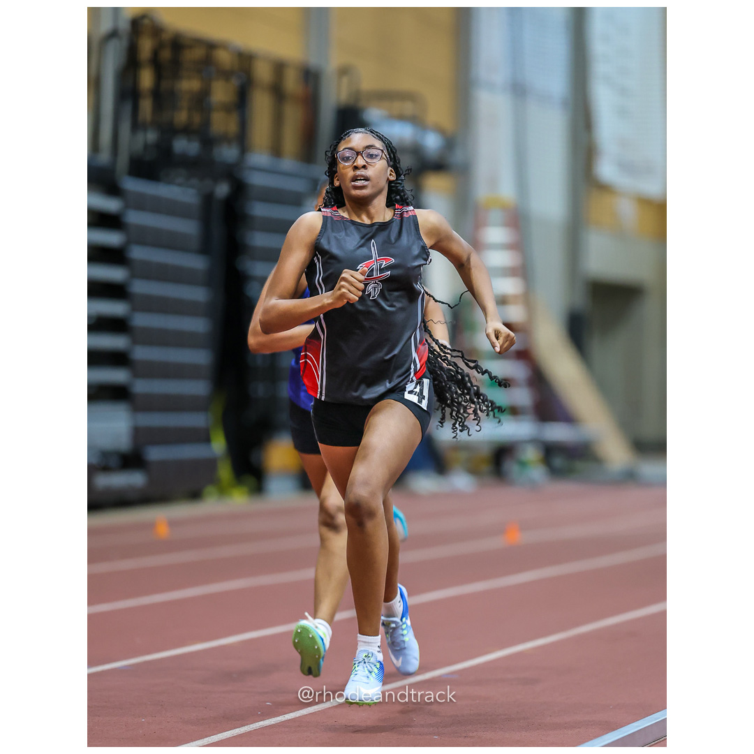 Girls 400m Scholastic - East Coast Invitational - Indoor Track and Field - Providence Career Technical Academy - Providence RI - January 18, 2025 title=