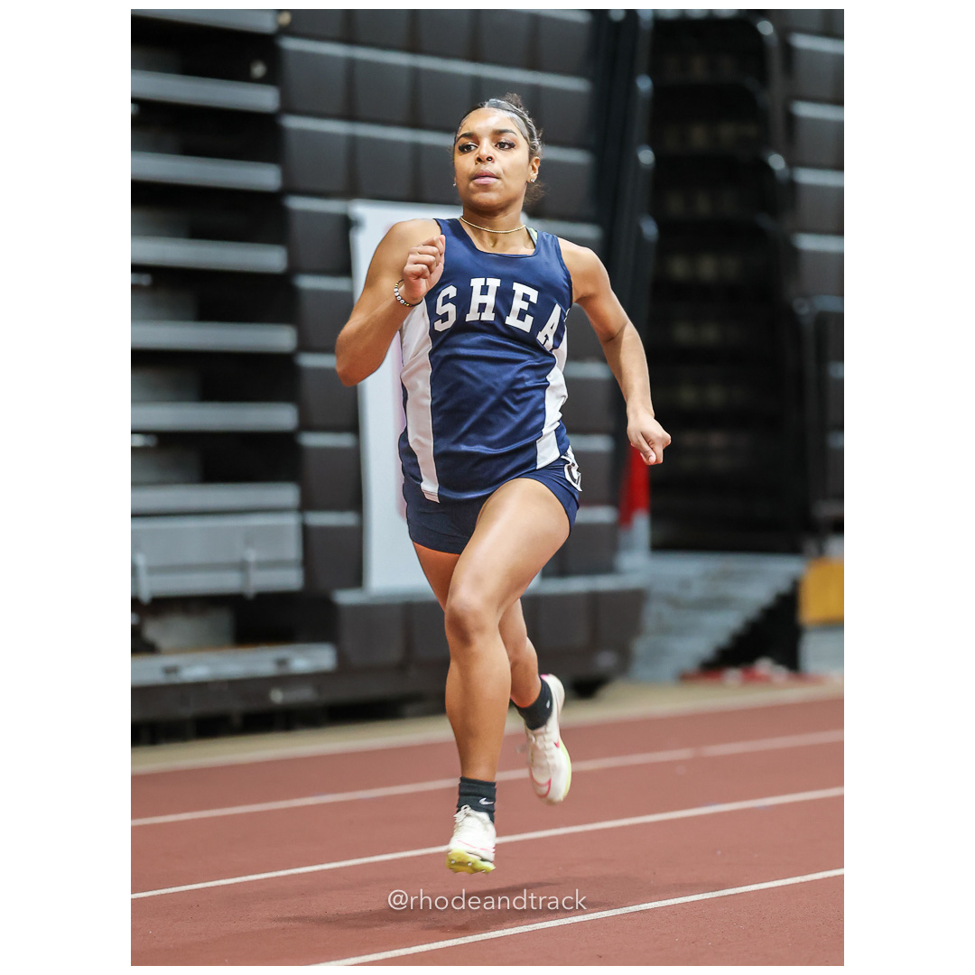 Girls 400m Scholastic - East Coast Invitational - Indoor Track and Field - Providence Career Technical Academy - Providence RI - January 18, 2025 title=