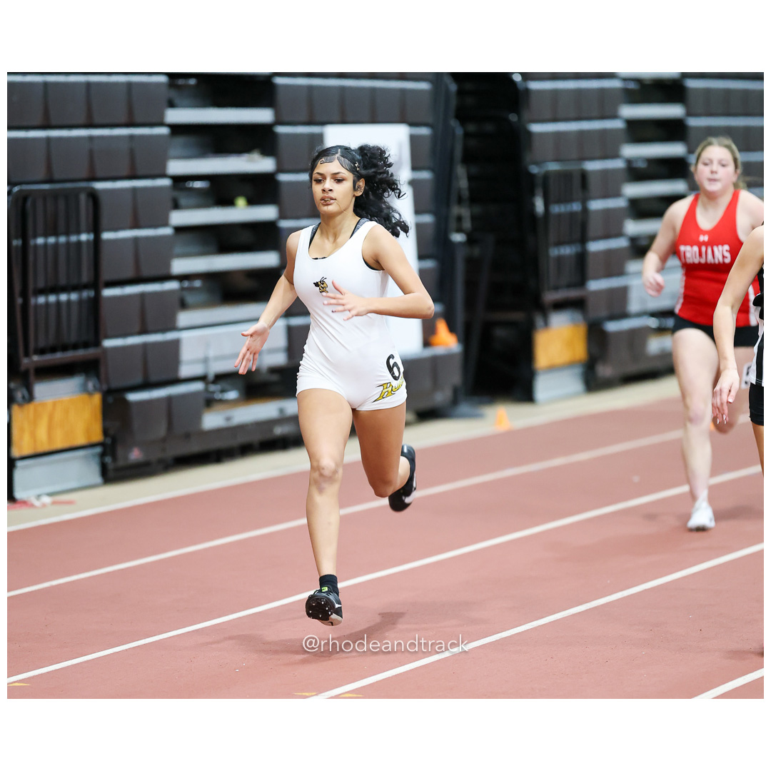Girls 400m Scholastic - East Coast Invitational - Indoor Track and Field - Providence Career Technical Academy - Providence RI - January 18, 2025 title=