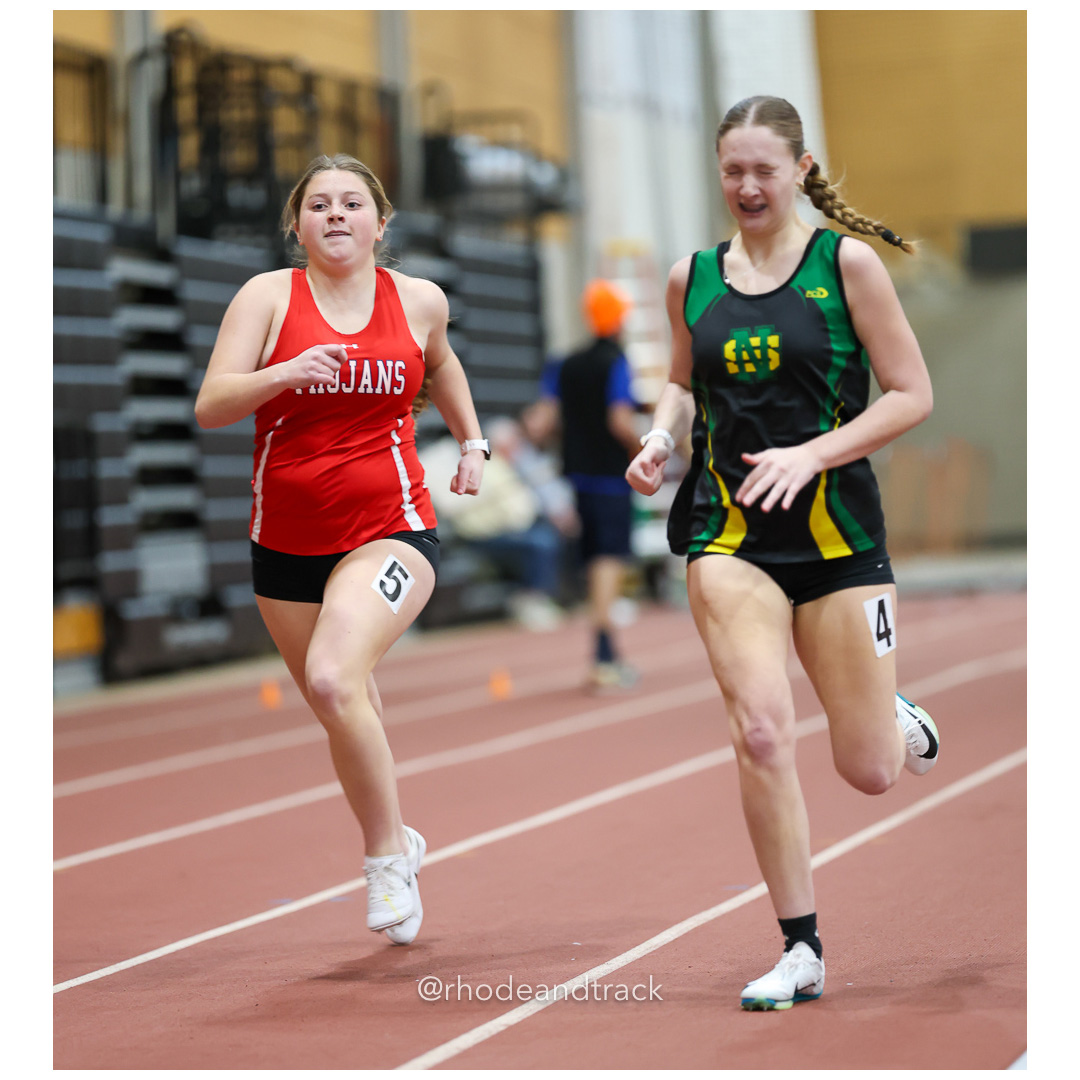 Girls 400m Scholastic - East Coast Invitational - Indoor Track and Field - Providence Career Technical Academy - Providence RI - January 18, 2025 title=