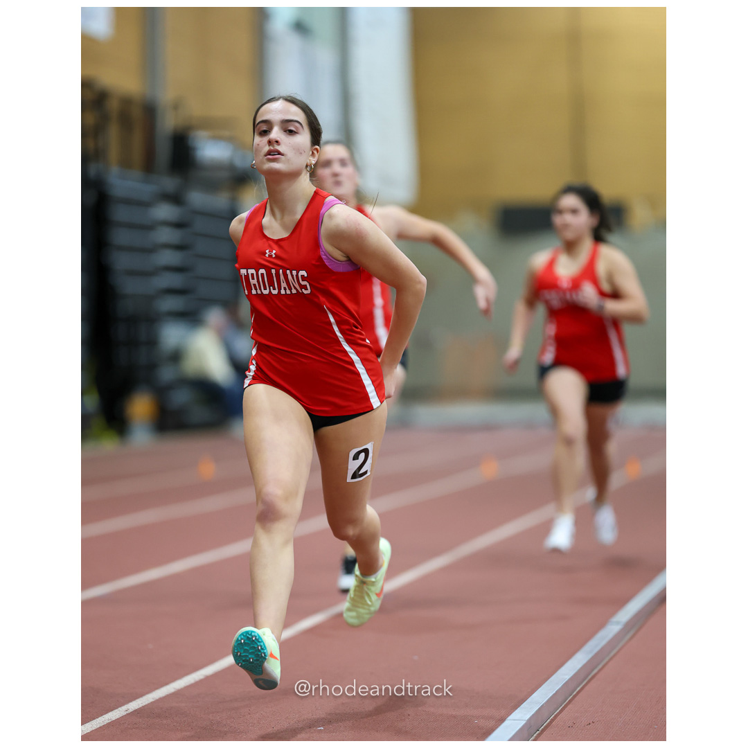 Girls 400m Scholastic - East Coast Invitational - Indoor Track and Field - Providence Career Technical Academy - Providence RI - January 18, 2025 title=