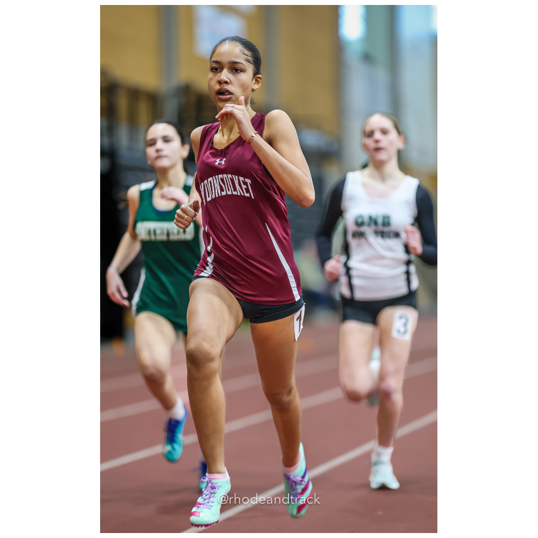 Girls 400m Scholastic - East Coast Invitational - Indoor Track and Field - Providence Career Technical Academy - Providence RI - January 18, 2025 title=