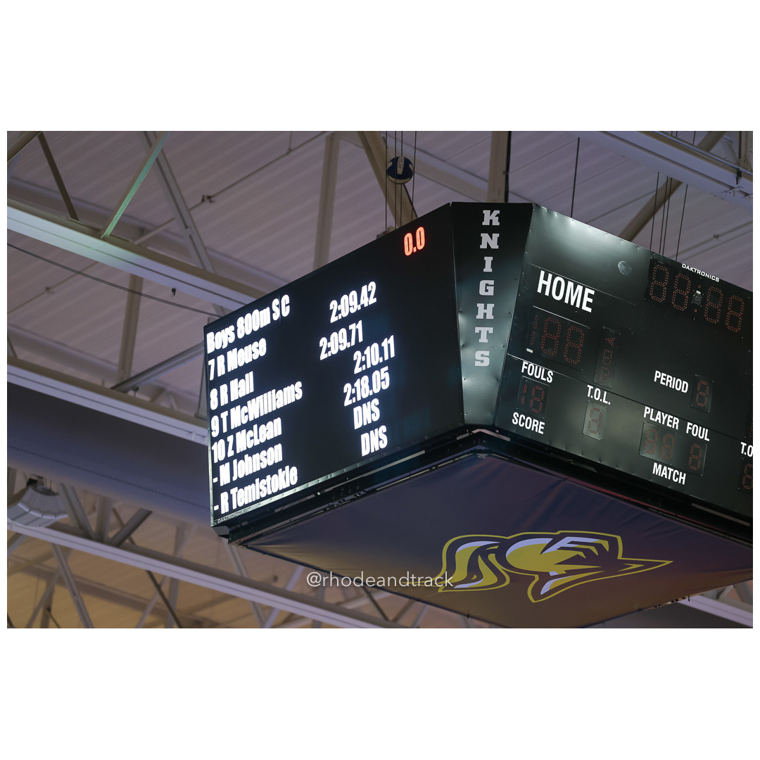 Boys 800m Scholastic - East Coast Invitational - Indoor Track and Field - Providence Career Technical Academy - Providence RI - January 18, 2025 title=