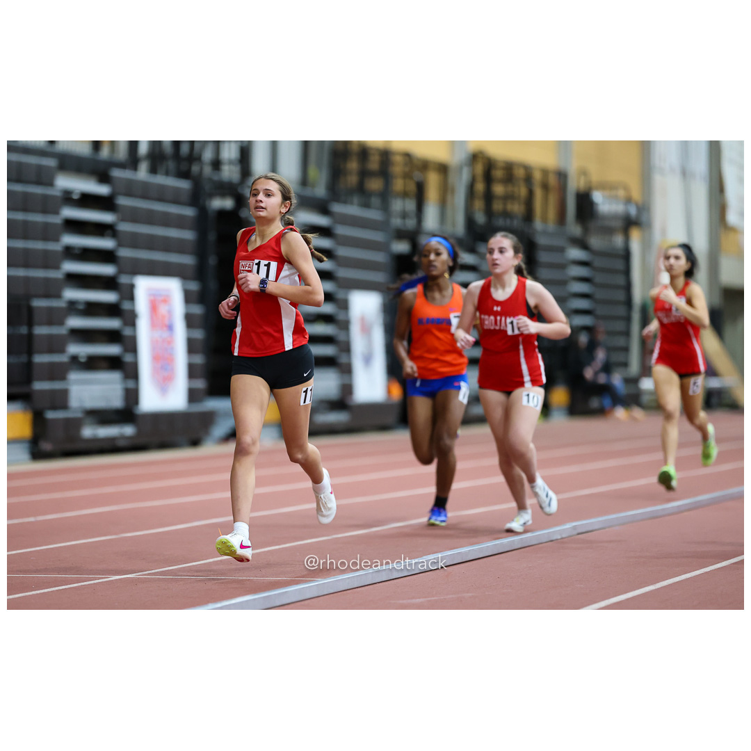 Girls 800m Scholastic - East Coast Invitational - Indoor Track and Field - Providence Career Technical Academy - Providence RI - January 18, 2025 title=
