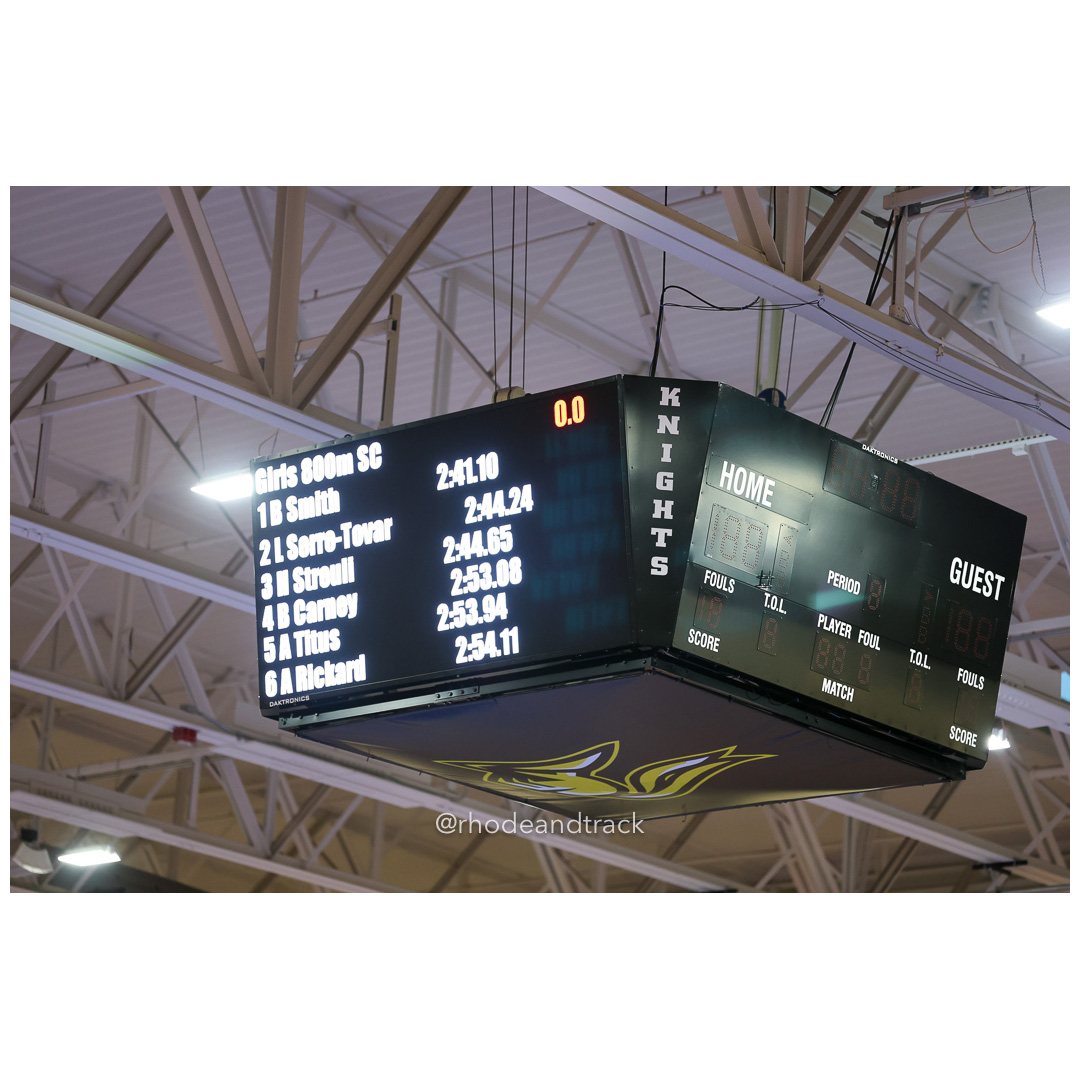 Girls 800m Scholastic - East Coast Invitational - Indoor Track and Field - Providence Career Technical Academy - Providence RI - January 18, 2025 title=
