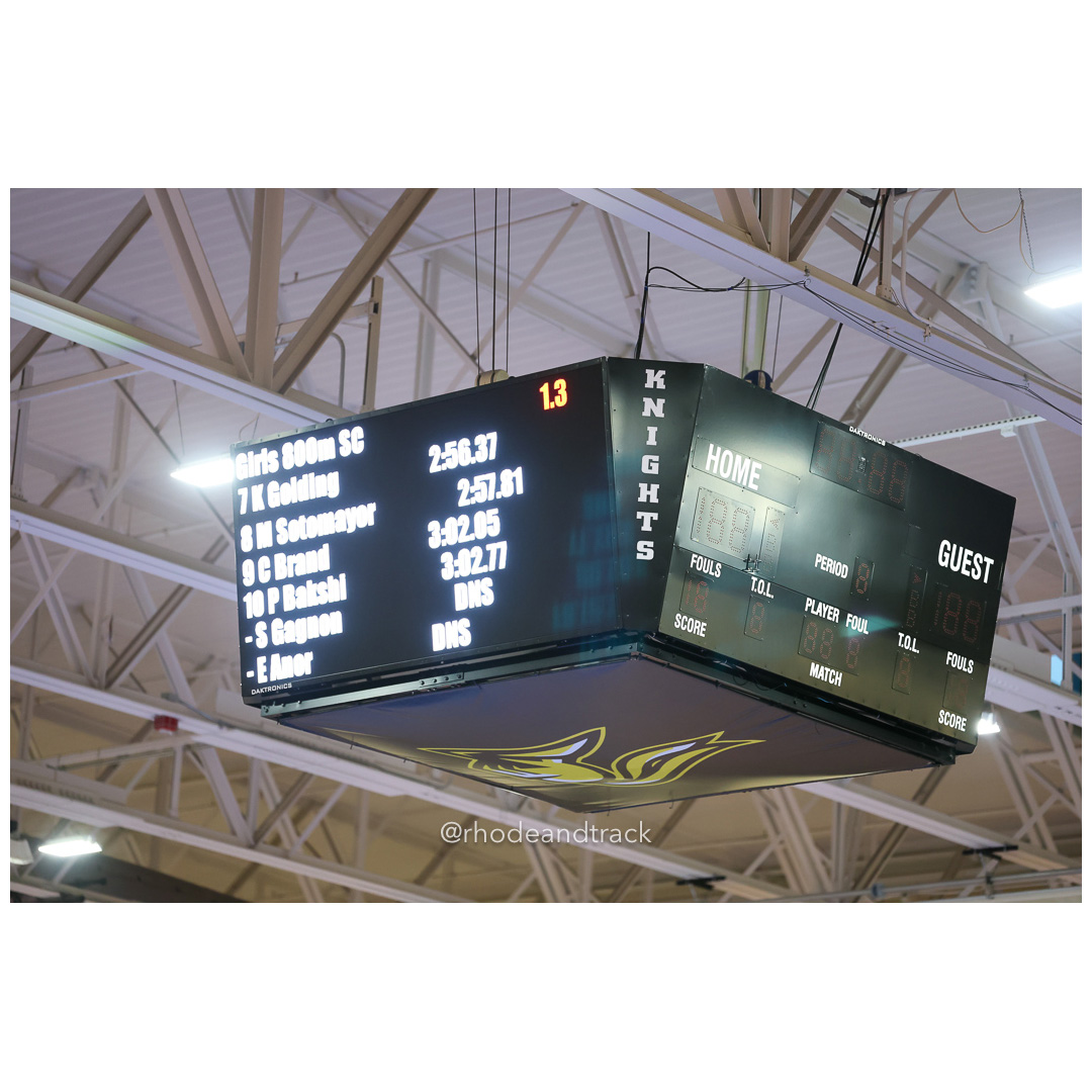 Girls 800m Scholastic - East Coast Invitational - Indoor Track and Field - Providence Career Technical Academy - Providence RI - January 18, 2025 title=