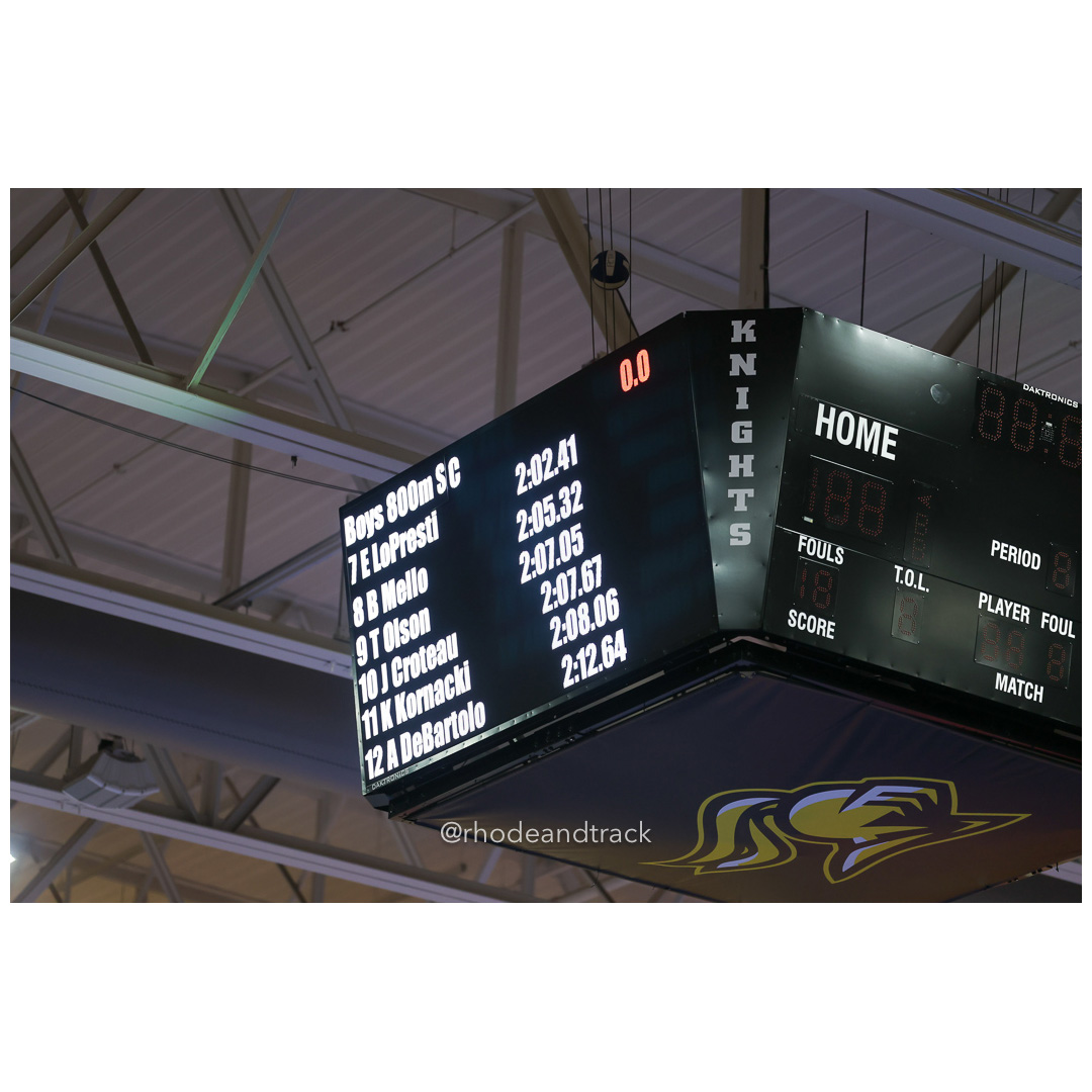 Boys 800m Scholastic - East Coast Invitational - Indoor Track and Field - Providence Career Technical Academy - Providence RI - January 18, 2025 title=