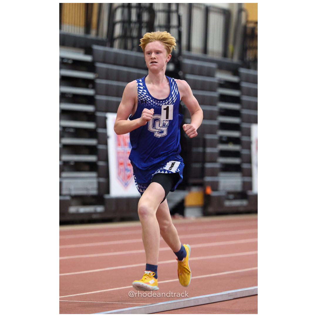Boys 1 Mile Scholastic - East Coast Invitational - Indoor Track and Field - Providence Career Technical Academy - Providence RI - January 18, 2025 title=