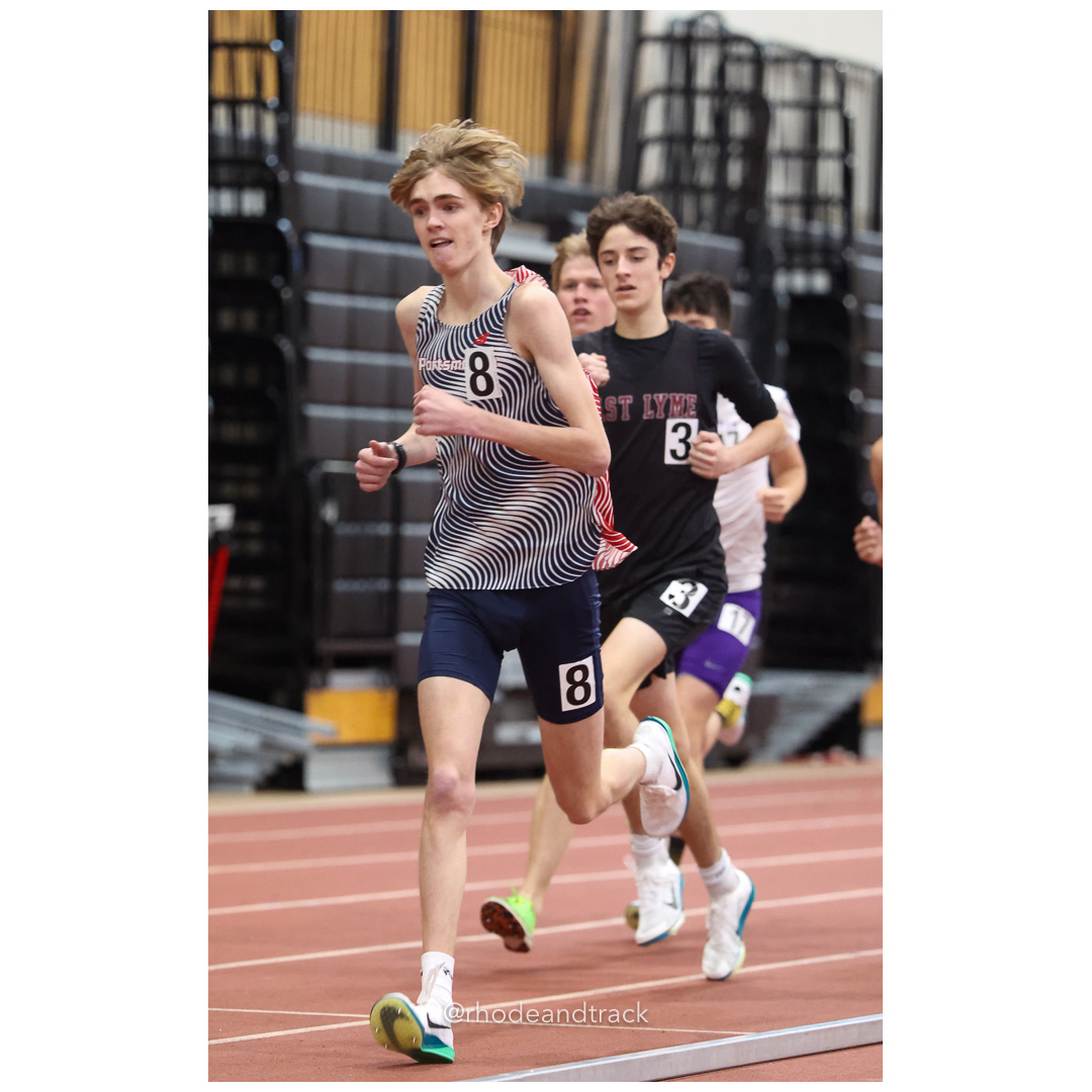 Boys 1 Mile Scholastic - East Coast Invitational - Indoor Track and Field - Providence Career Technical Academy - Providence RI - January 18, 2025 title=