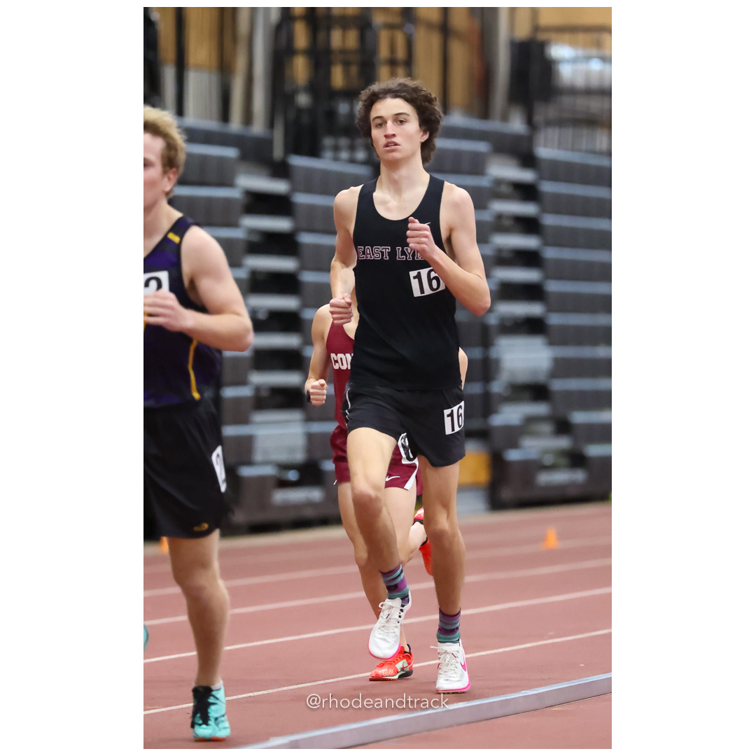 Boys 1 Mile Scholastic - East Coast Invitational - Indoor Track and Field - Providence Career Technical Academy - Providence RI - January 18, 2025 title=