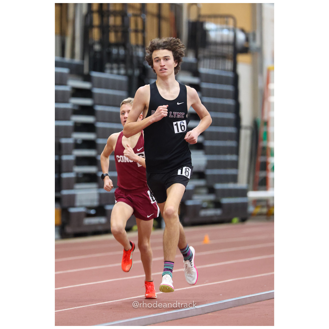 Boys 1 Mile Scholastic - East Coast Invitational - Indoor Track and Field - Providence Career Technical Academy - Providence RI - January 18, 2025 title=