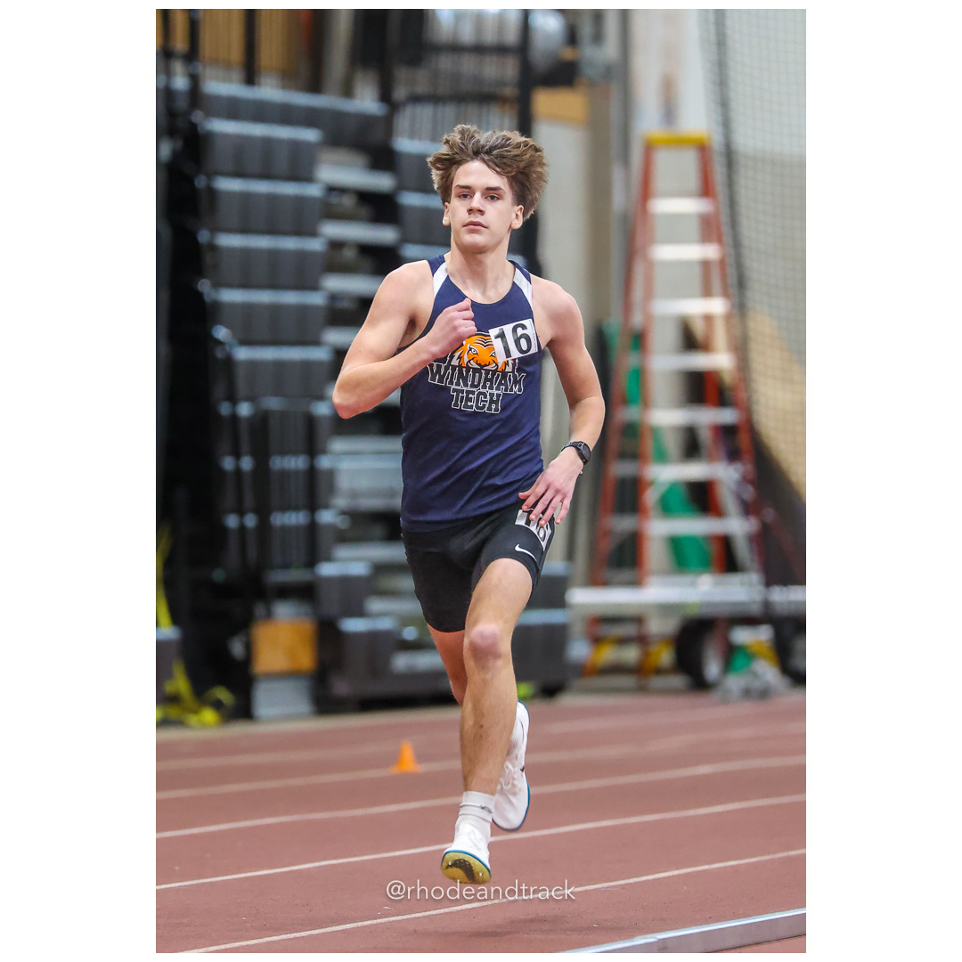 Boys 1 Mile Scholastic - East Coast Invitational - Indoor Track and Field - Providence Career Technical Academy - Providence RI - January 18, 2025 title=
