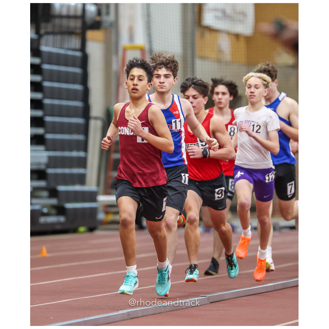Boys 1 Mile Scholastic - East Coast Invitational - Indoor Track and Field - Providence Career Technical Academy - Providence RI - January 18, 2025 title=
