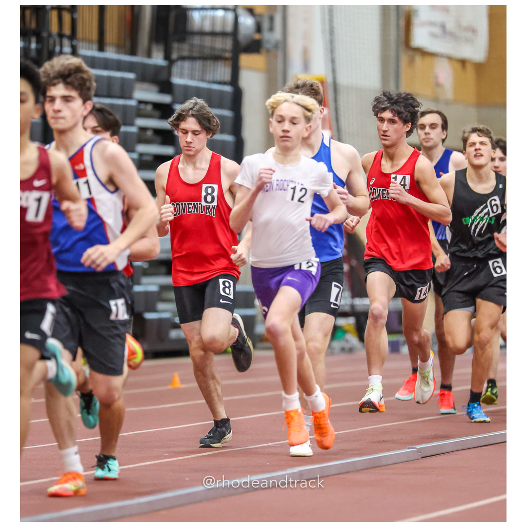 Boys 1 Mile Scholastic - East Coast Invitational - Indoor Track and Field - Providence Career Technical Academy - Providence RI - January 18, 2025 title=