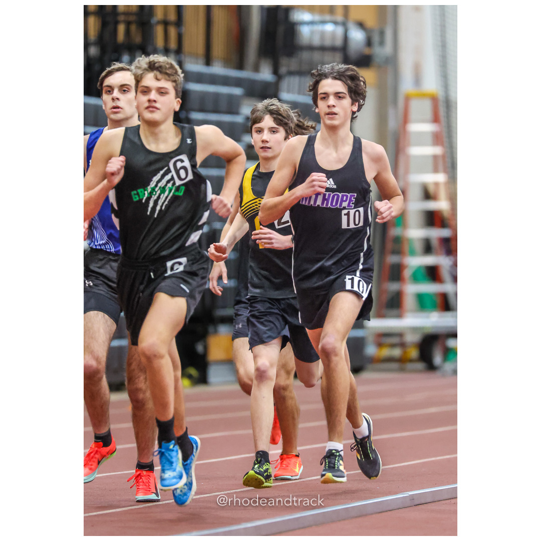Boys 1 Mile Scholastic - East Coast Invitational - Indoor Track and Field - Providence Career Technical Academy - Providence RI - January 18, 2025 title=