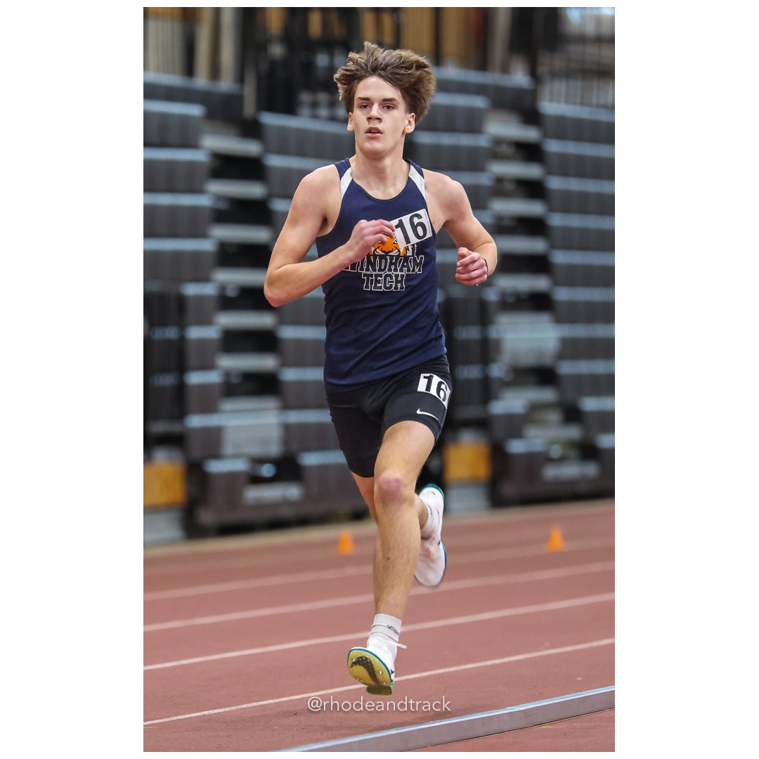 Boys 1 Mile Scholastic - East Coast Invitational - Indoor Track and Field - Providence Career Technical Academy - Providence RI - January 18, 2025 title=