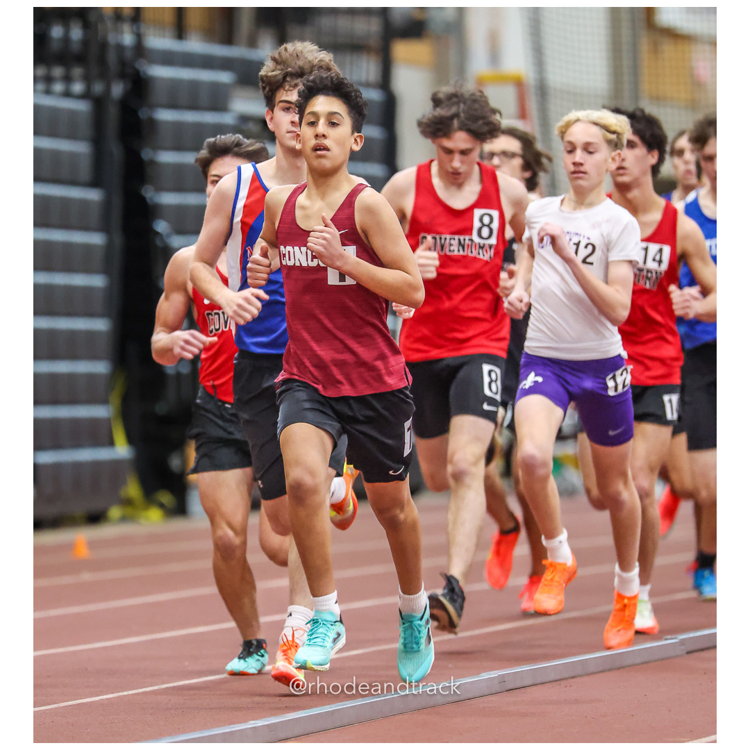 Boys 1 Mile Scholastic - East Coast Invitational - Indoor Track and Field - Providence Career Technical Academy - Providence RI - January 18, 2025 title=