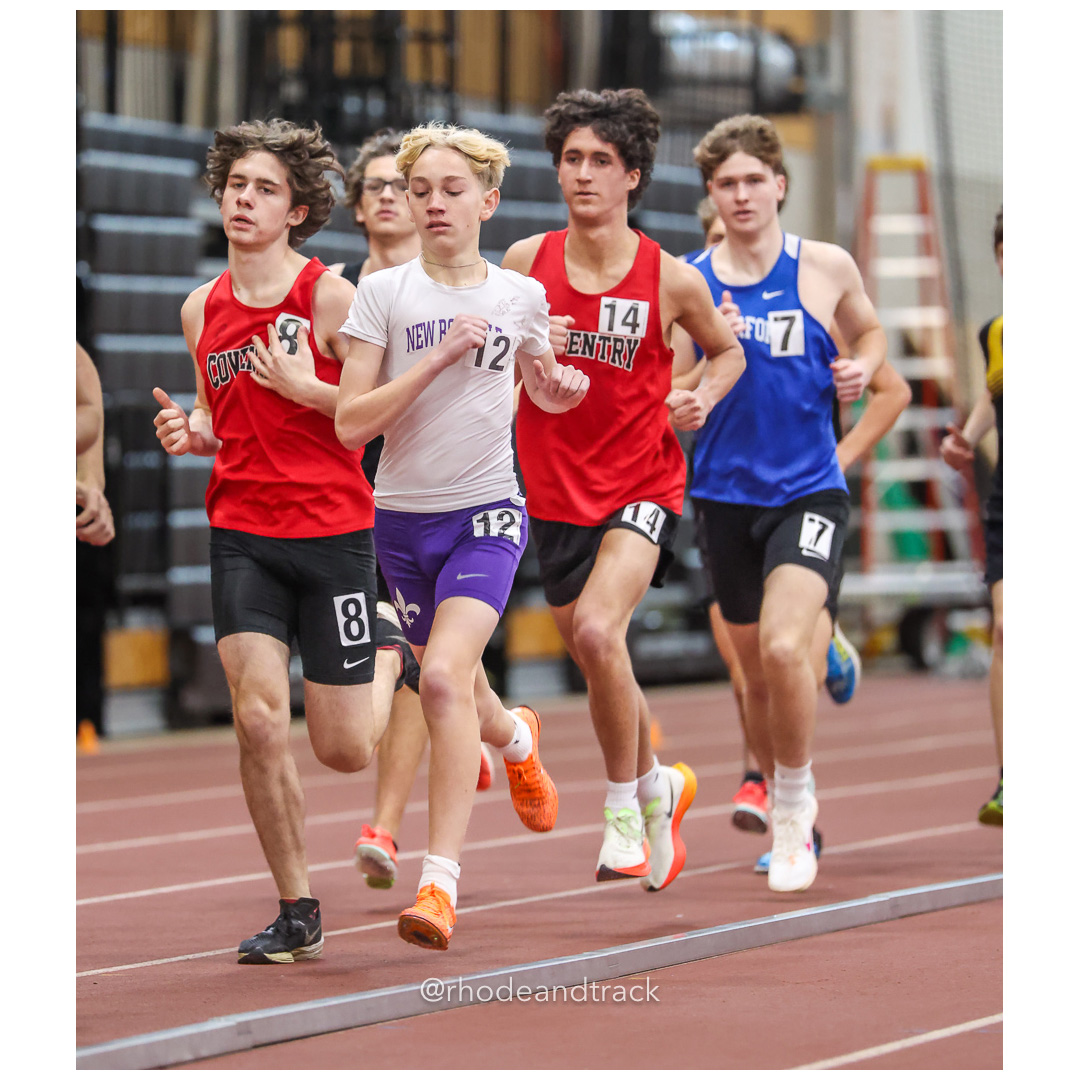 Boys 1 Mile Scholastic - East Coast Invitational - Indoor Track and Field - Providence Career Technical Academy - Providence RI - January 18, 2025 title=