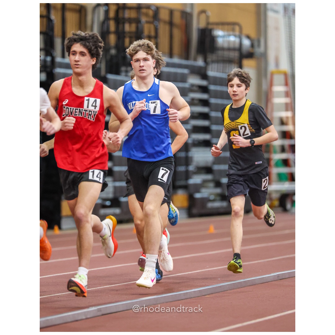Boys 1 Mile Scholastic - East Coast Invitational - Indoor Track and Field - Providence Career Technical Academy - Providence RI - January 18, 2025 title=
