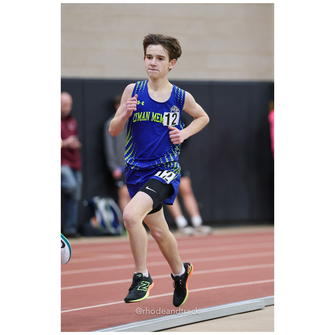 Boys 1 Mile Scholastic - East Coast Invitational - Indoor Track and Field - Providence Career Technical Academy - Providence RI - January 18, 2025 title=