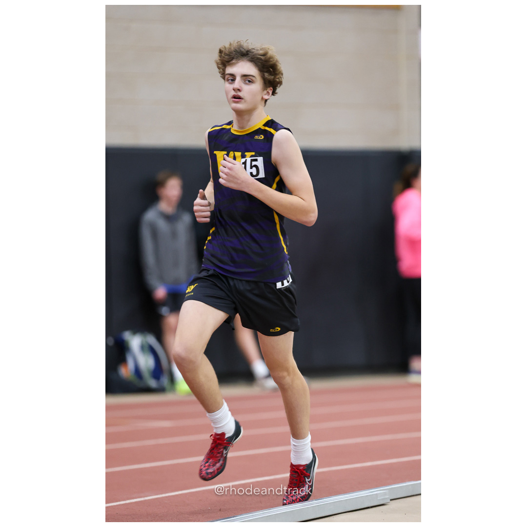 Boys 1 Mile Scholastic - East Coast Invitational - Indoor Track and Field - Providence Career Technical Academy - Providence RI - January 18, 2025 title=