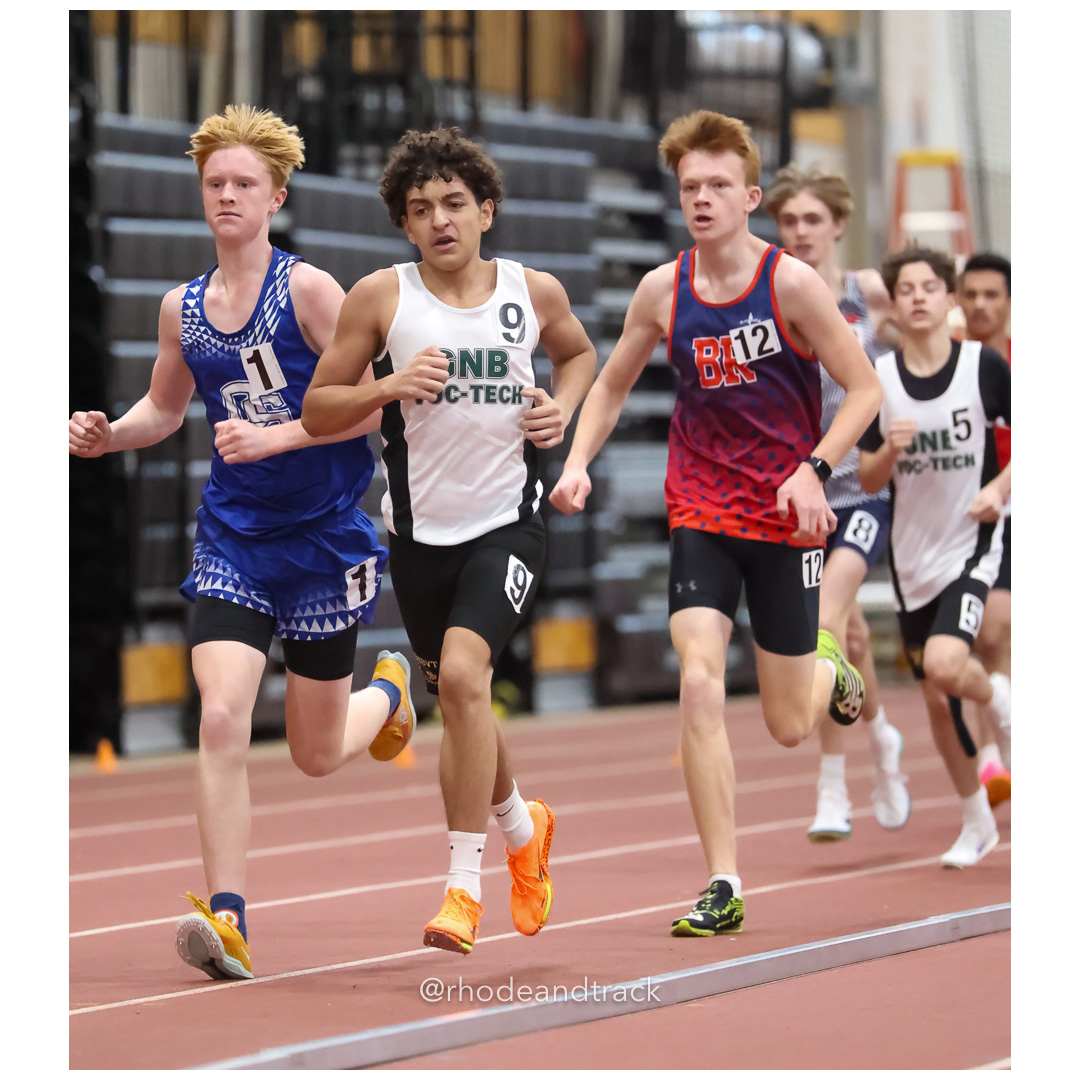Boys 1 Mile Scholastic - East Coast Invitational - Indoor Track and Field - Providence Career Technical Academy - Providence RI - January 18, 2025 title=