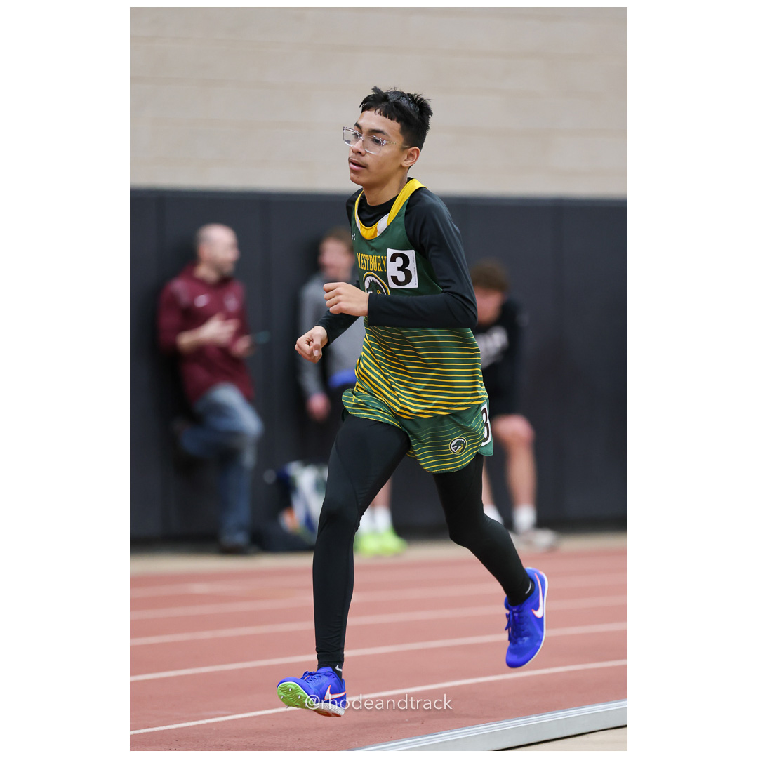 Boys 1 Mile Scholastic - East Coast Invitational - Indoor Track and Field - Providence Career Technical Academy - Providence RI - January 18, 2025 title=