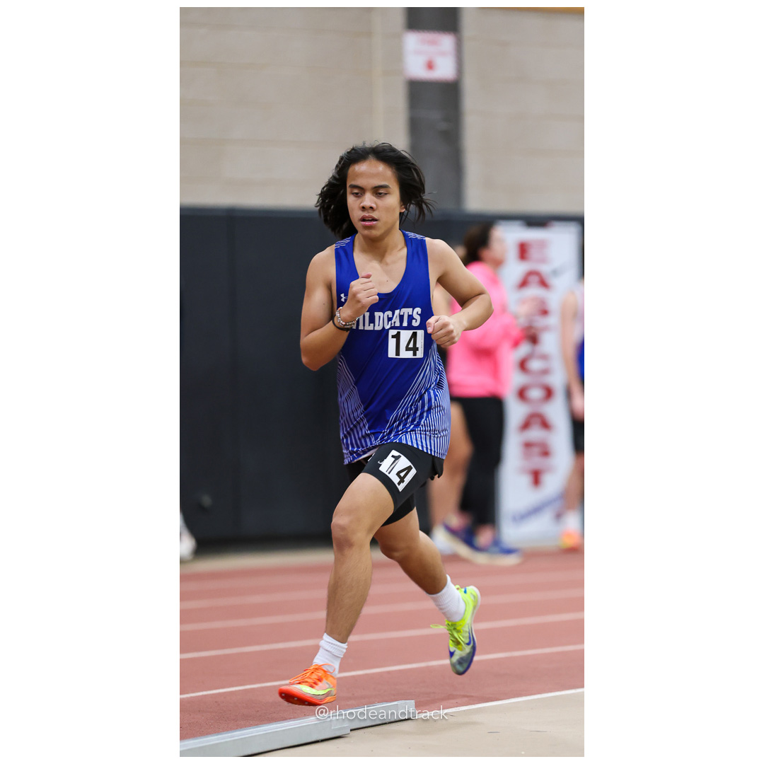 Boys 1 Mile Scholastic - East Coast Invitational - Indoor Track and Field - Providence Career Technical Academy - Providence RI - January 18, 2025 title=