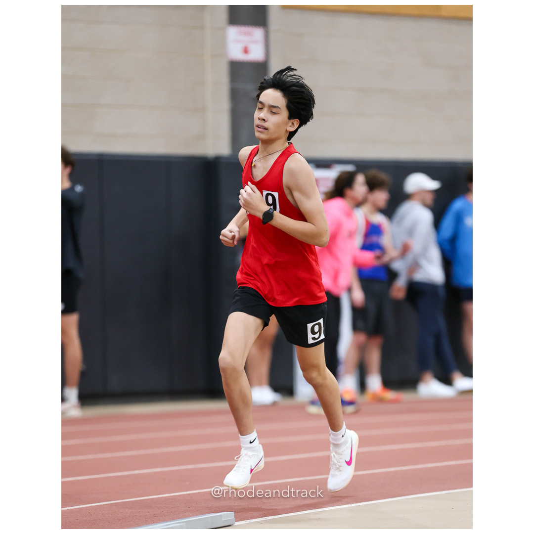 Boys 1 Mile Scholastic - East Coast Invitational - Indoor Track and Field - Providence Career Technical Academy - Providence RI - January 18, 2025 title=