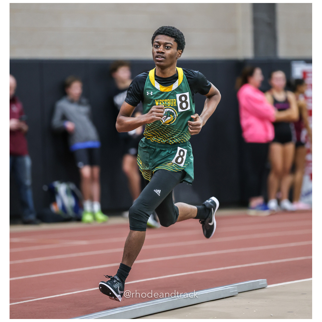Boys 1 Mile Scholastic - East Coast Invitational - Indoor Track and Field - Providence Career Technical Academy - Providence RI - January 18, 2025 title=