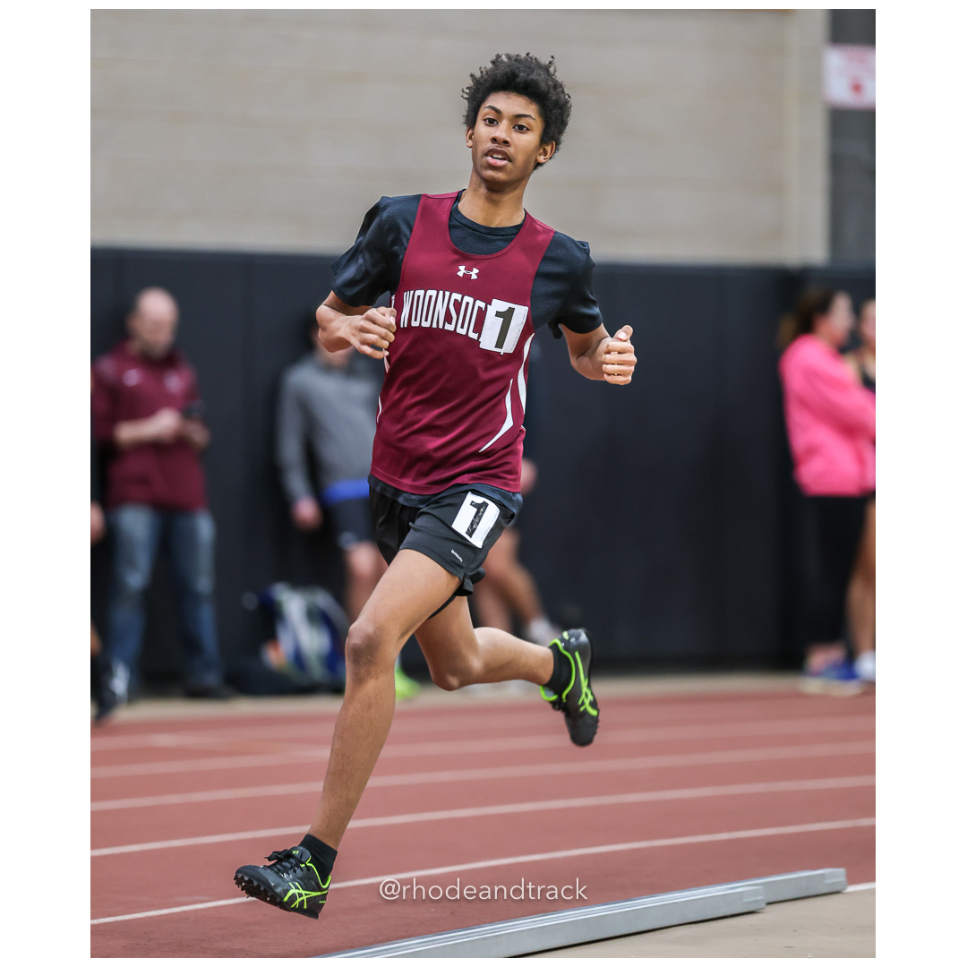 Boys 1 Mile Scholastic - East Coast Invitational - Indoor Track and Field - Providence Career Technical Academy - Providence RI - January 18, 2025 title=
