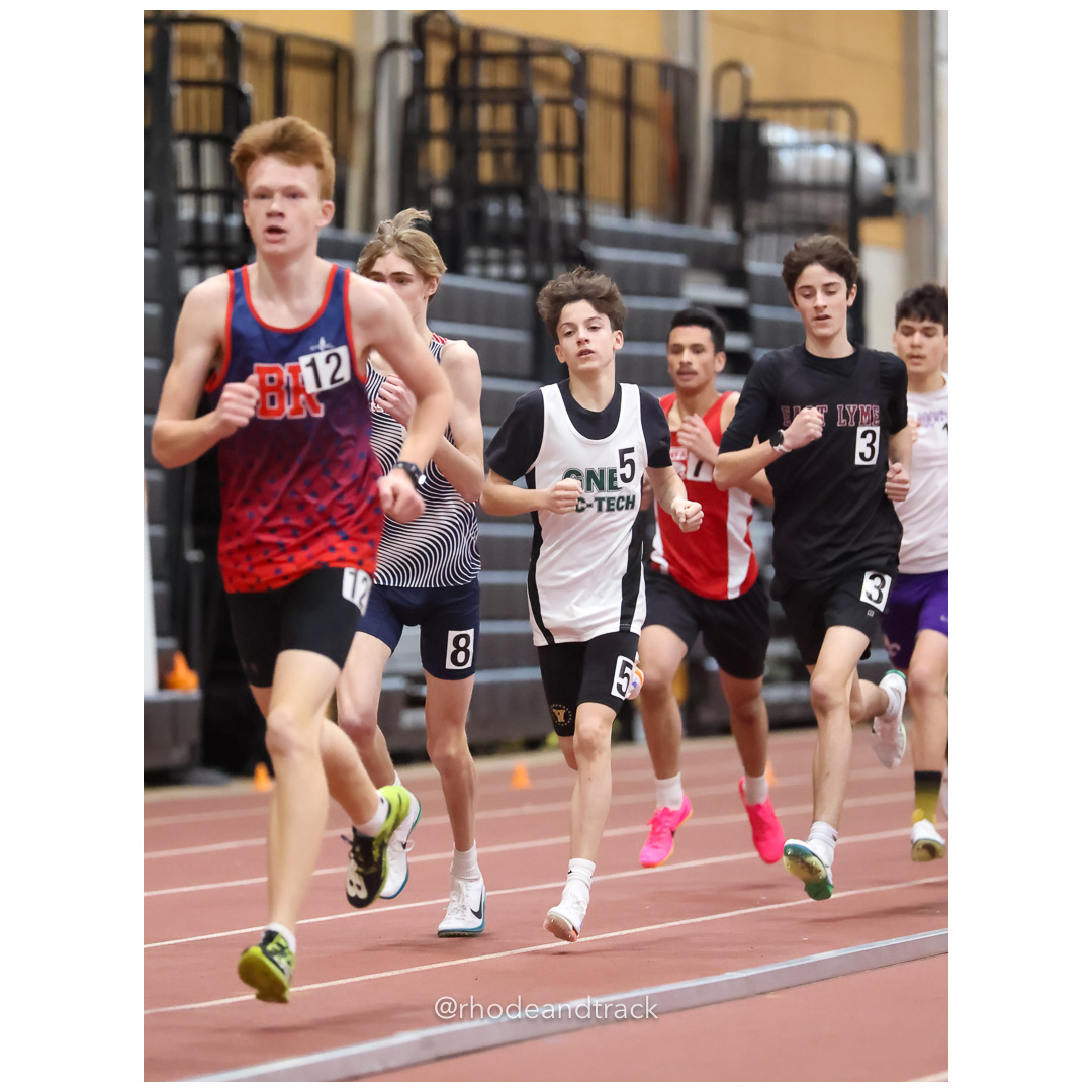 Boys 1 Mile Scholastic - East Coast Invitational - Indoor Track and Field - Providence Career Technical Academy - Providence RI - January 18, 2025 title=