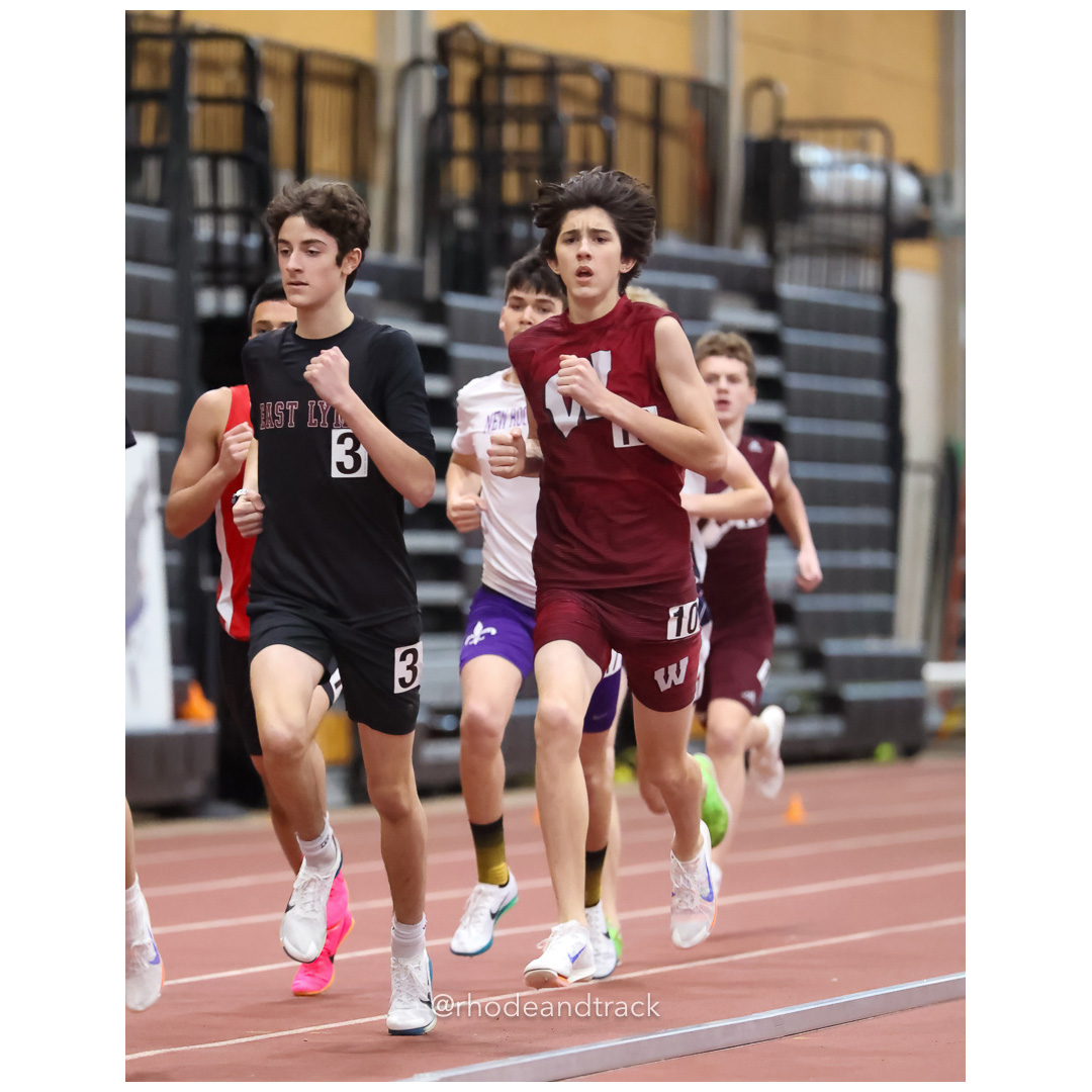Boys 1 Mile Scholastic - East Coast Invitational - Indoor Track and Field - Providence Career Technical Academy - Providence RI - January 18, 2025 title=