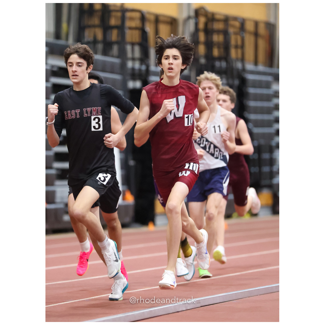 Boys 1 Mile Scholastic - East Coast Invitational - Indoor Track and Field - Providence Career Technical Academy - Providence RI - January 18, 2025 title=