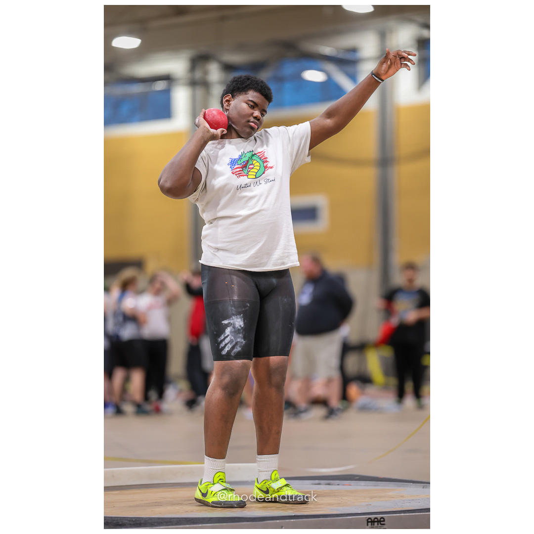 Shot Put - East Coast Invitational - Indoor Track and Field - Providence Career Technical Academy - Providence RI - January 18, 2025 title=