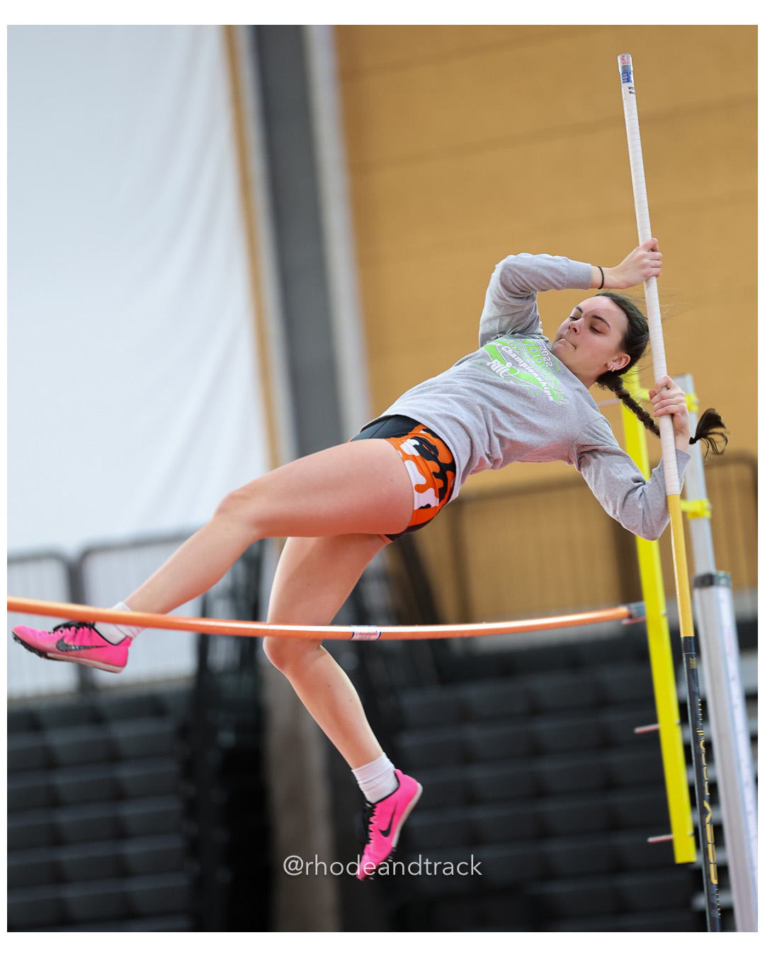 Pole Vault - Bayha Division Championships - Indoor Track and Field - Providence Career Technical Academy - Providence RI - January 20, 2025…