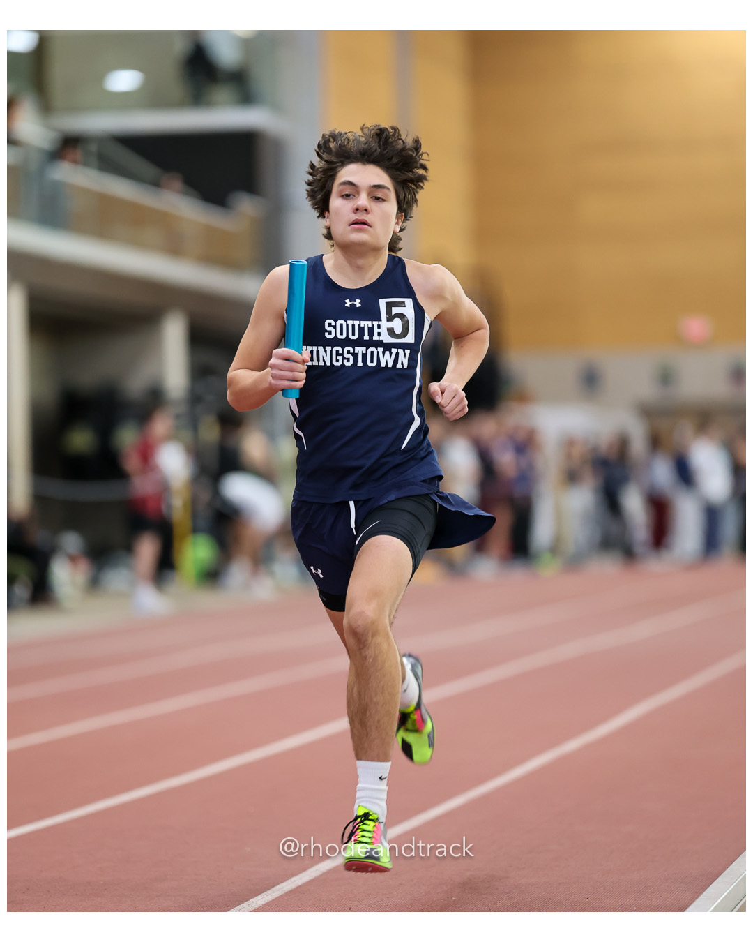 Relay Race - Bayha Division Championships - Indoor Track and Field - Providence Career Technical Academy - Providence RI - January 20, 2025…