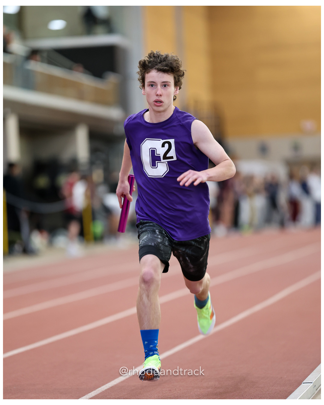 Relay Race - Bayha Division Championships - Indoor Track and Field - Providence Career Technical Academy - Providence RI - January 20, 2025…