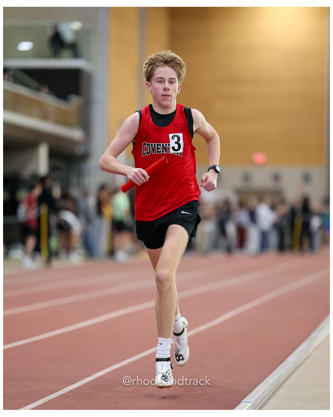 Relay Race - Bayha Division Championships - Indoor Track and Field - Providence Career Technical Academy - Providence RI - January 20, 2025…