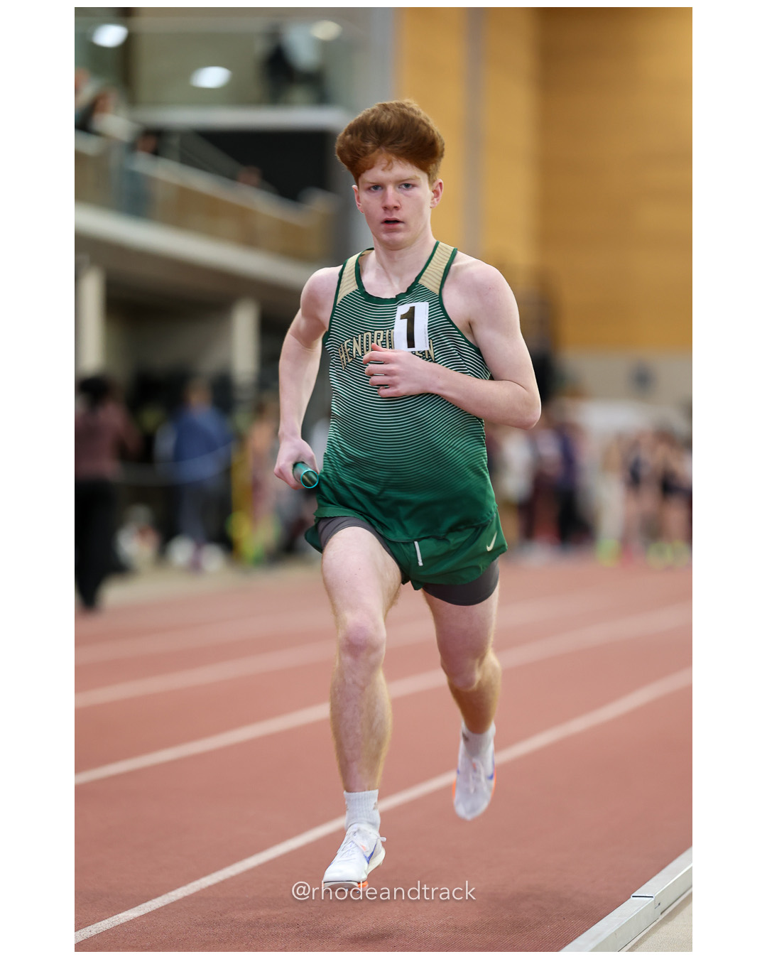 Bishop Hendricken - Relay Race - Bayha Division Championships - Indoor Track and Field - Providence Career Technical Academy - Providence R…