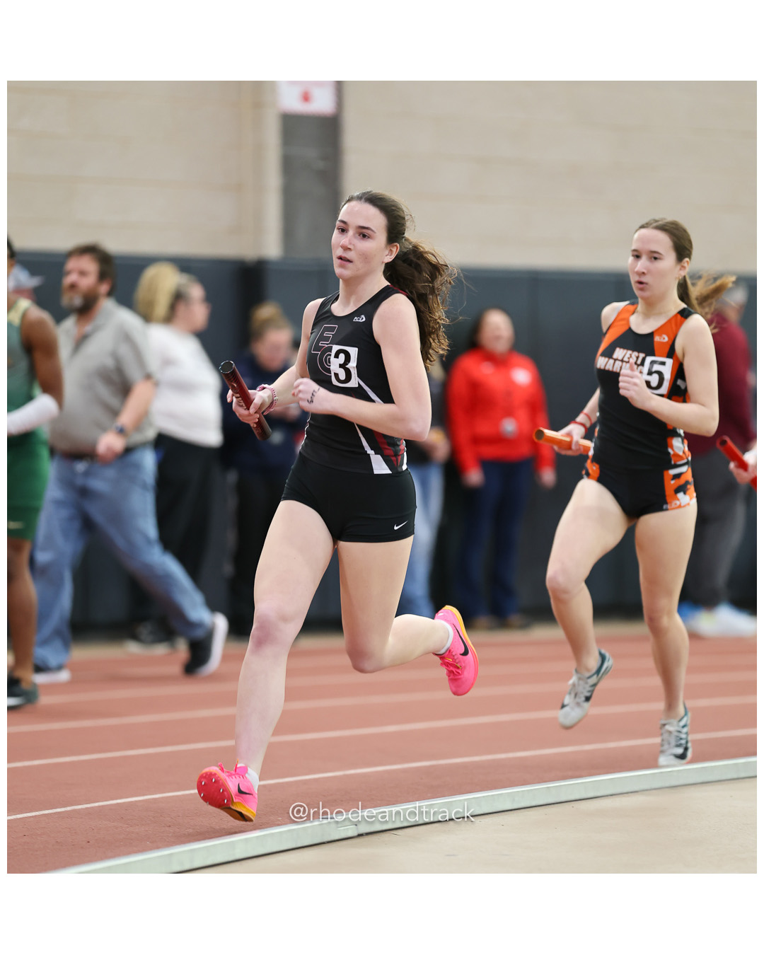 Relay Race - Bayha Division Championships - Indoor Track and Field - Providence Career Technical Academy - Providence RI - January 20, 2025…