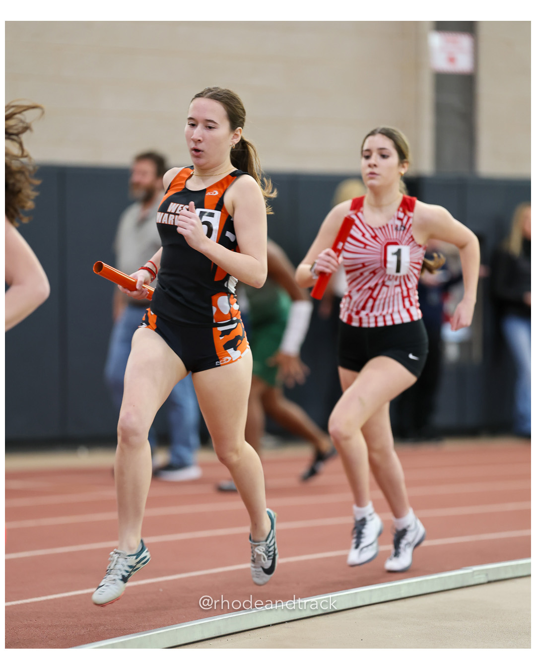 Relay Race - Bayha Division Championships - Indoor Track and Field - Providence Career Technical Academy - Providence RI - January 20, 2025…
