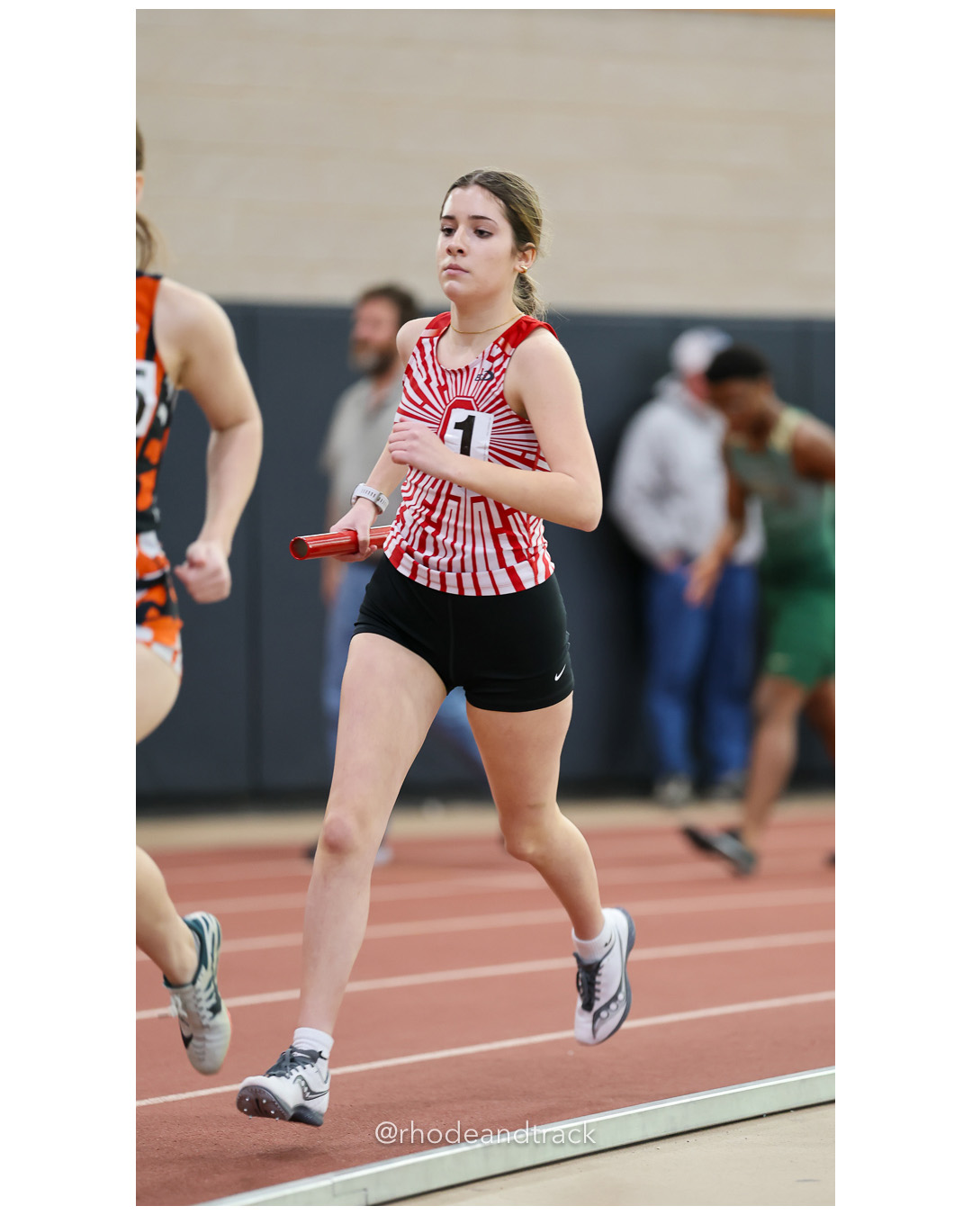 Relay Race - Bayha Division Championships - Indoor Track and Field - Providence Career Technical Academy - Providence RI - January 20, 2025…